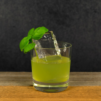 Bild vom Gin Basil Smash Cocktail